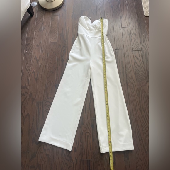 MILLY Evana Cady Strapless Jumpsuit - Picture 13 of 16